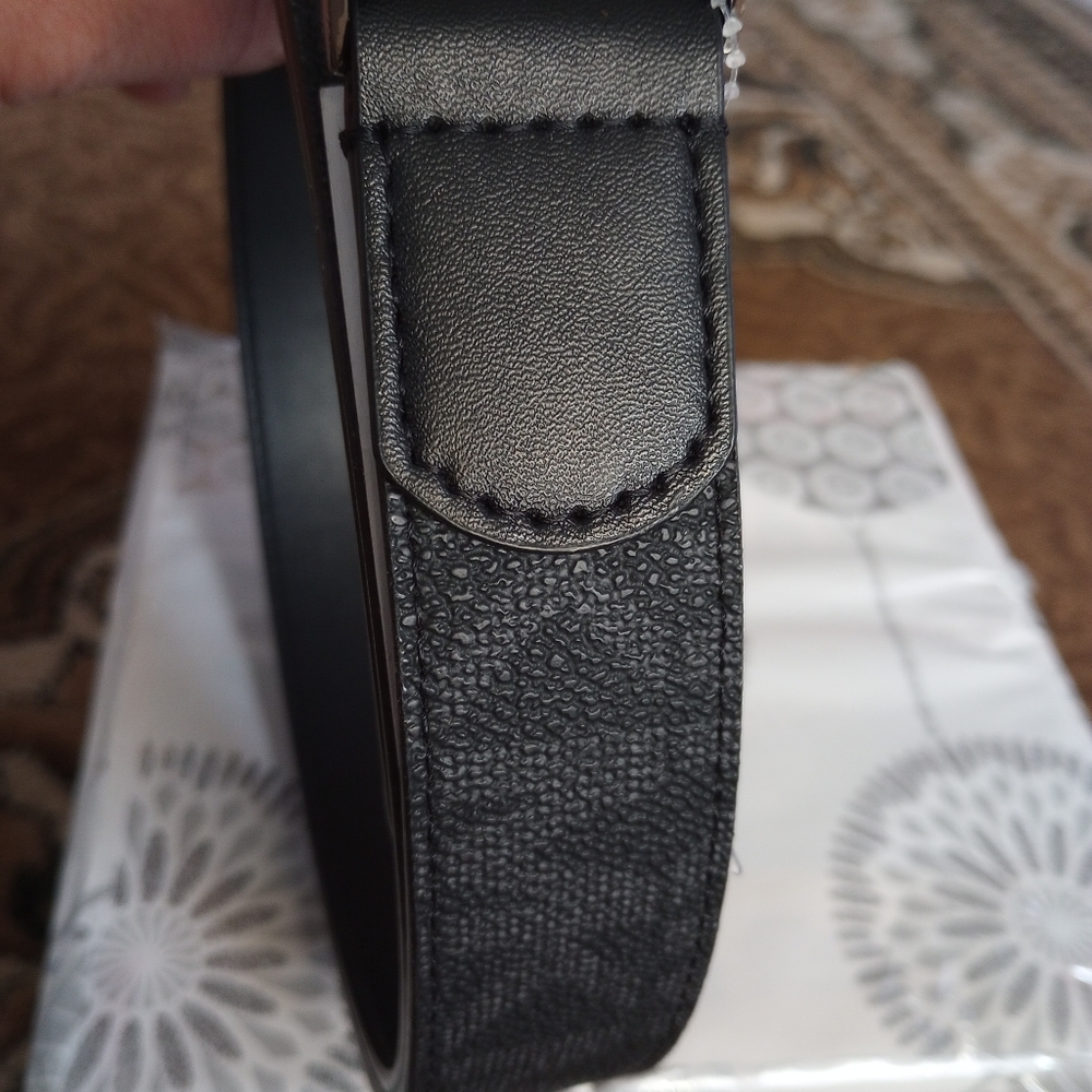 Michael kors men's MK logo printed belts - Picture 7 of 9